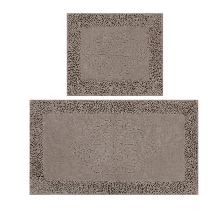 Mijölnir Juego de alfombrillas de baño Piante - Beige